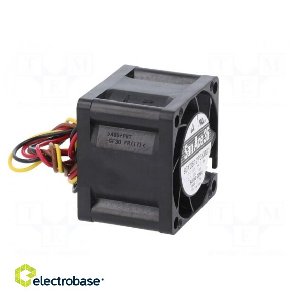 Fan: DC | axial | 12VDC | 36x36x28mm | 41.4m3/h | 66dBA | ball bearing image 9