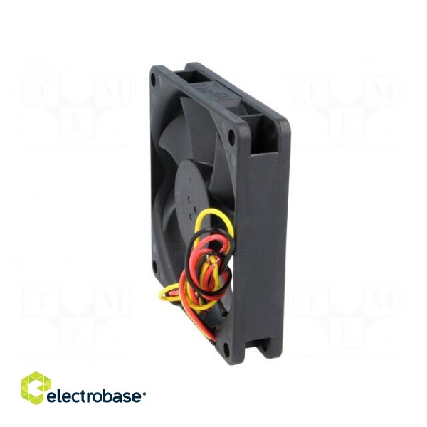 Fan: DC | axial | 12VDC | 70x70x15mm | 45.63m3/h | 31.5dBA | Vapo | 26AWG image 8