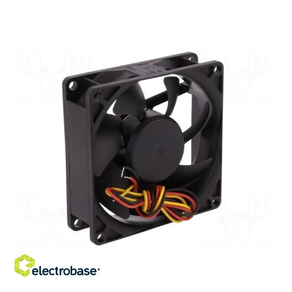 Fan: DC | axial | 12VDC | 80x80x25mm | 55.77m3/h | 28dBA | Vapo | 2600rpm image 6