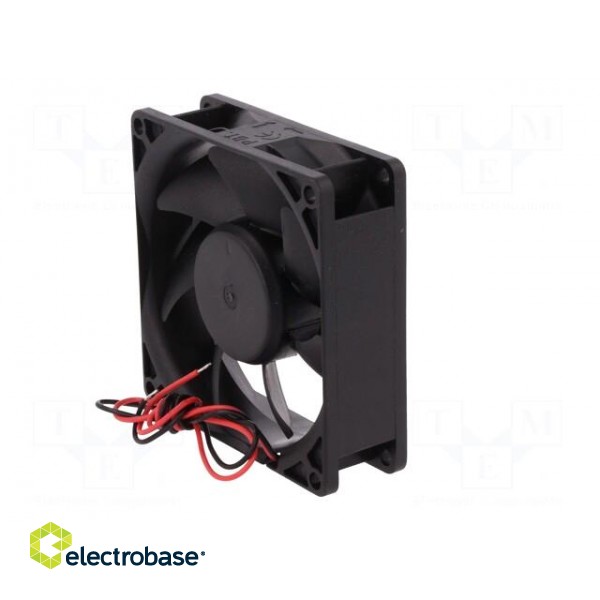 Fan: DC | axial | 12VDC | 80x80x25mm | 69.29m3/h | 33dBA | slide bearing image 8