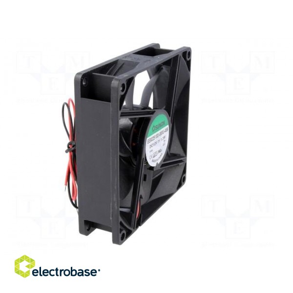 Fan: DC | axial | 12VDC | 92x92x25mm | 67.15m3/h | 28dBA | ball bearing image 9