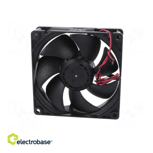 Fan: DC | axial | 12VDC | 92x92x25mm | 67.8m3/h | 25dBA | ball bearing image 7