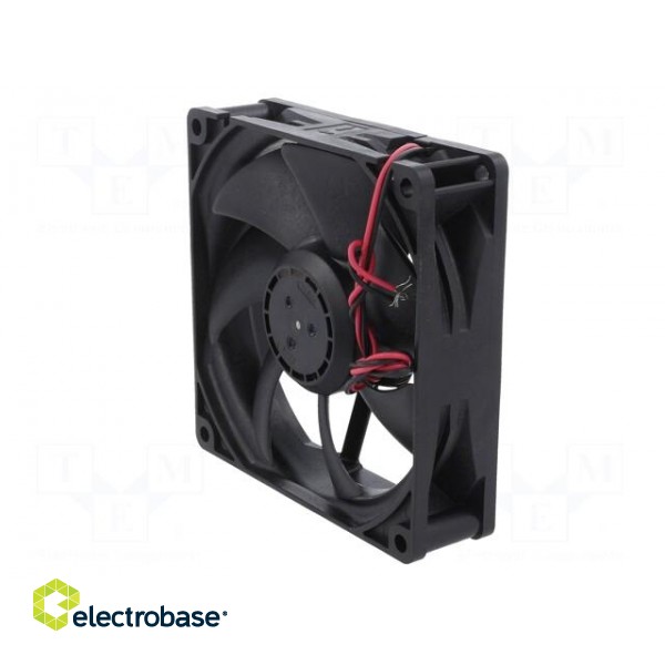 Fan: DC | axial | 12VDC | 92x92x25mm | 67.8m3/h | 25dBA | ball bearing image 8