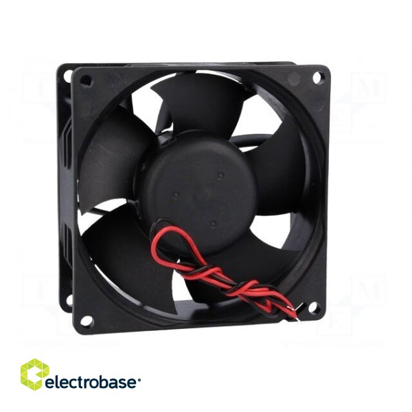 Fan: DC | axial | 12VDC | 92x92x38mm | 309.89m3/h | 74.1dBA | Len: 300mm image 6