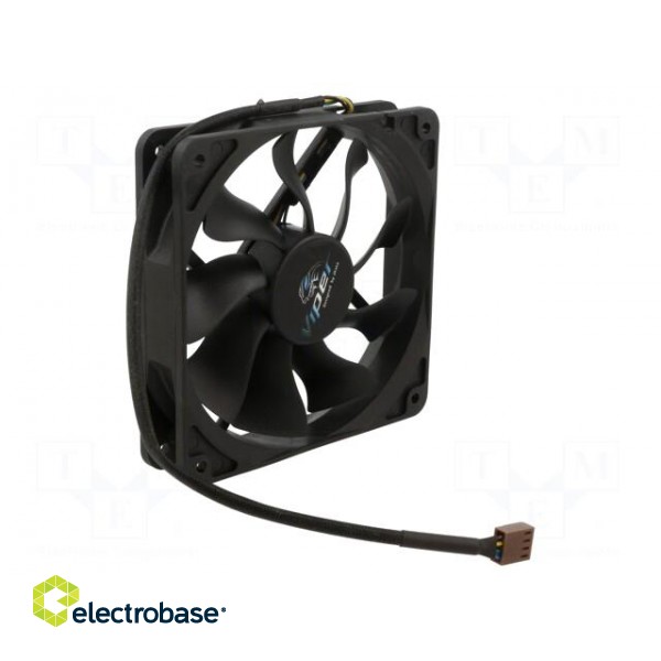 Fan: DC | axial | 12VDC | 120x120x25mm | 28.9dBA | HDB | 600÷1900rpm