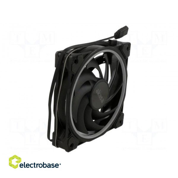 Fan: DC | axial | 12VDC | 120x120x25mm | 31.8dBA | HDB | 500÷2000rpm