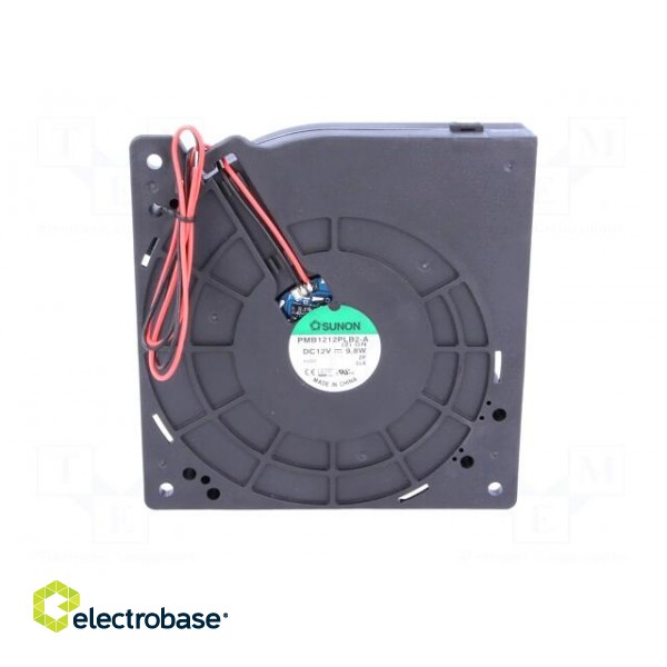 Fan: DC | blower | 12VDC | 120x120x32mm | 60.99m3/h | 53.8dBA | Len: 300mm фото 7