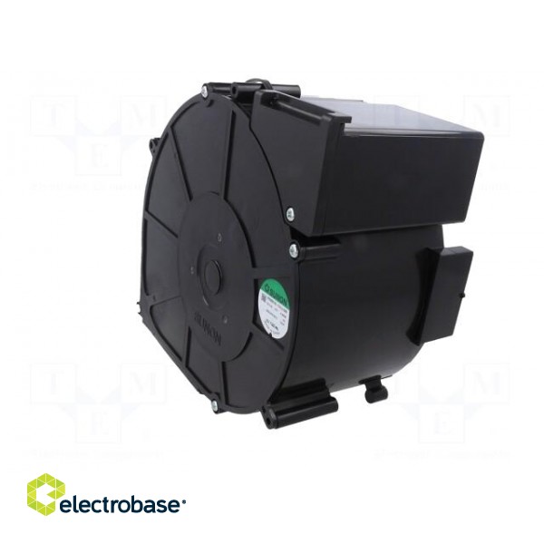 Fan: DC | blower | 12VDC | 193.6x206x115mm | 147.64m3/h | 33.2dBA фото 4