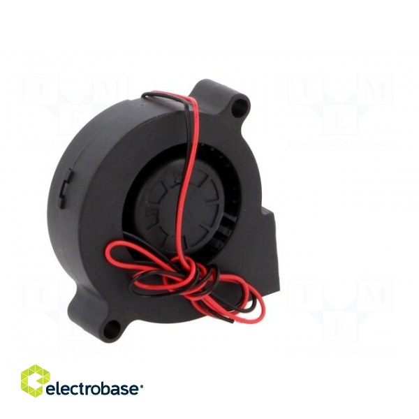 Fan: DC | blower | 12VDC | 51.6x51.7x15mm | 5.94m3/h | 34dBA | 4200rpm image 6