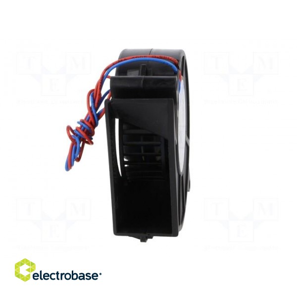 Fan: DC | blower | 12VDC | 75x75x27mm | 28m3/h | 51dBA | ball bearing image 9