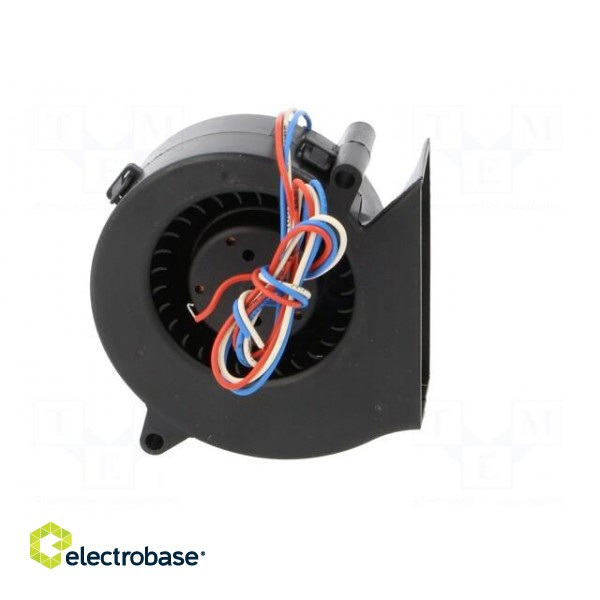 Fan: DC | blower | 75x75x27mm | 28m3/h | 51dBA | ball bearing | 4400rpm image 7