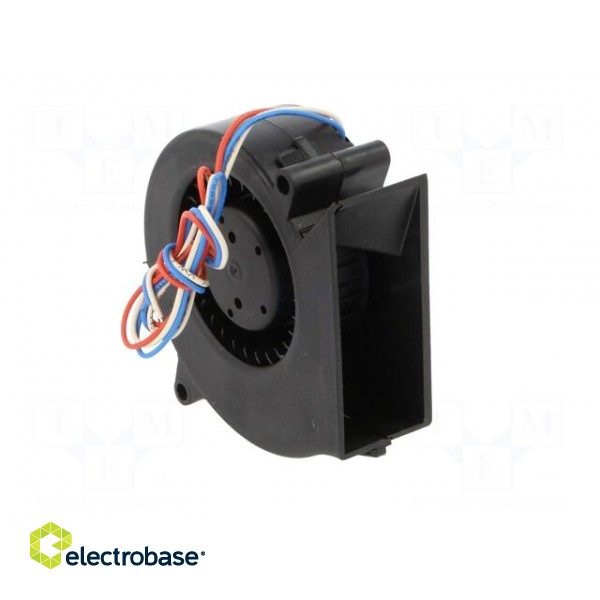 Fan: DC | blower | 75x75x27mm | 28m3/h | 51dBA | ball bearing | 4400rpm image 8