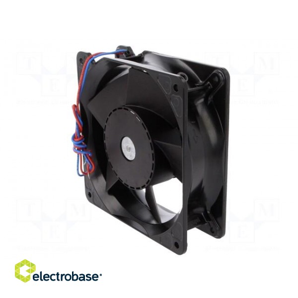 Fan: DC | axial | 24VDC | 119x119x38mm | 355m3/h | 67dBA | ball bearing фото 8