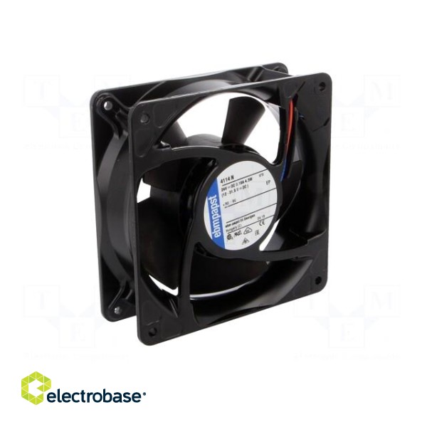 Fan: DC | axial | 24VDC | 119x119x38mm | 4100rpm image 2