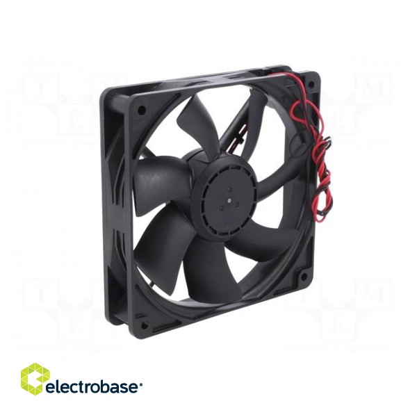 Fan: DC | axial | 24VDC | 120x120x25mm | 173.4m3/h | 45.5dBA | 2800rpm paveikslėlis 6