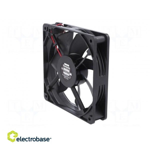 Fan: DC | axial | 24VDC | 120x120x25mm | 173.4m3/h | 45.5dBA | 2800rpm фото 4