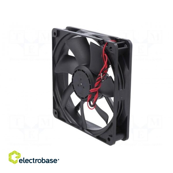 Fan: DC | axial | 24VDC | 120x120x25mm | 173.4m3/h | 45.5dBA | 2800rpm paveikslėlis 8