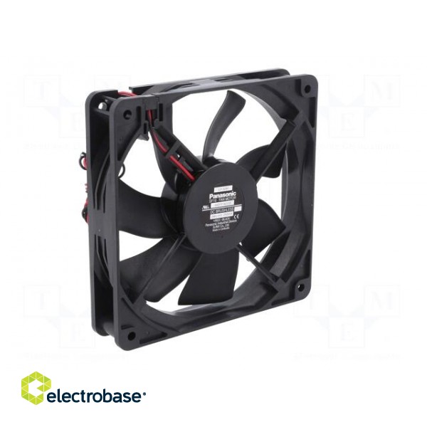 Fan: DC | axial | 24VDC | 120x120x25mm | 173.4m3/h | 45.5dBA | 2800rpm paveikslėlis 2