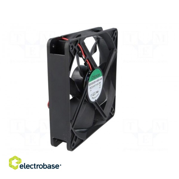 Fan: DC | axial | 24VDC | 120x120x25mm | 183.8m3/h | 44.5dBA | Len: 330mm image 9