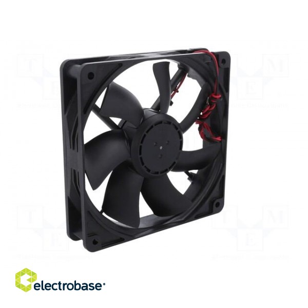 Fan: DC | axial | 24VDC | 120x120x25mm | 97.8m3/h | 26.5dBA | 1600rpm image 6