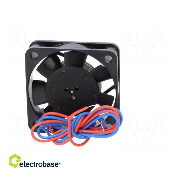 Fan: DC | axial | 24VDC | 40x40x10mm | 9m3/h | 22.1dBA | slide bearing paveikslėlis 7