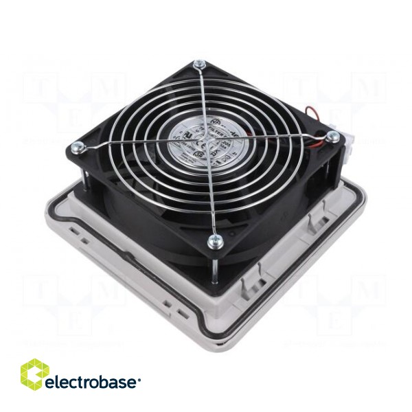 Fan: DC | axial | 24VDC | 55m3/h | 46dBA | IP54 | 155x155x66.2mm image 2