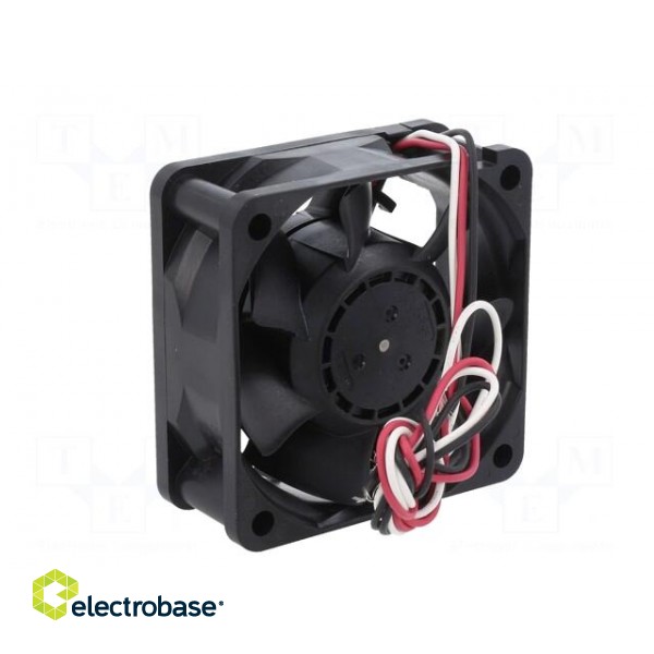 Fan: DC | axial | 24VDC | 60x60x25mm | 24.6m3/h | 21dBA | ball bearing image 6