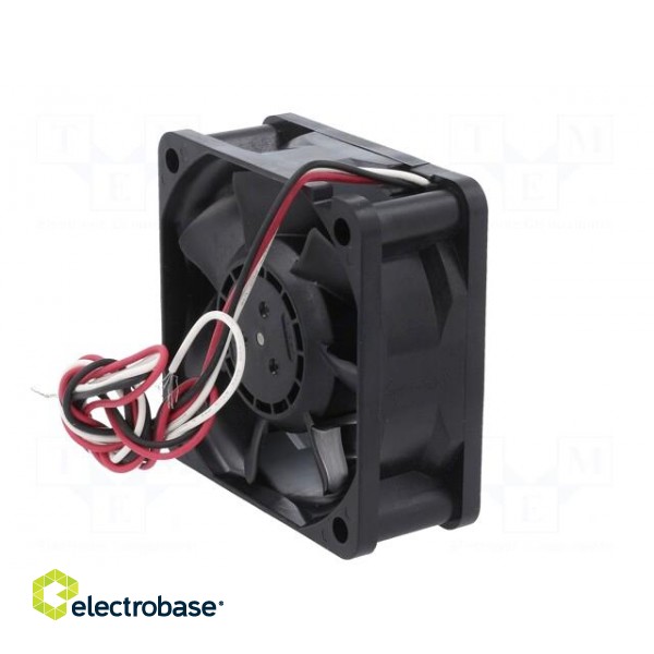 Fan: DC | axial | 24VDC | 60x60x25mm | 24.6m3/h | 21dBA | ball bearing image 8