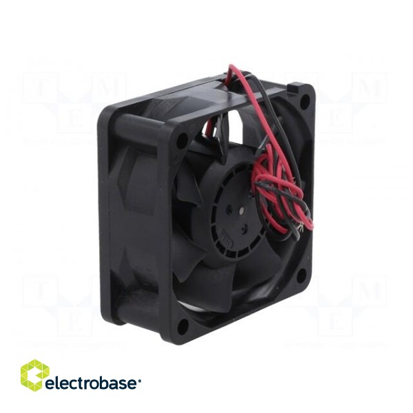 Fan: DC | axial | 24VDC | 60x60x25mm | 28.8m3/h | 23.5dBA | ball bearing image 6