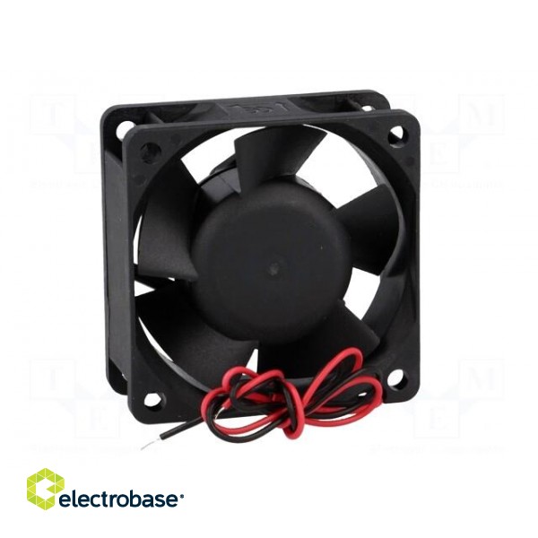 Fan: DC | axial | 24VDC | 60x60x25mm | 61.16m3/h | 44dBA | ball bearing фото 6