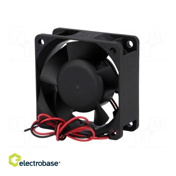 Fan: DC | axial | 24VDC | 60x60x25mm | 61.16m3/h | 44dBA | ball bearing paveikslėlis 7