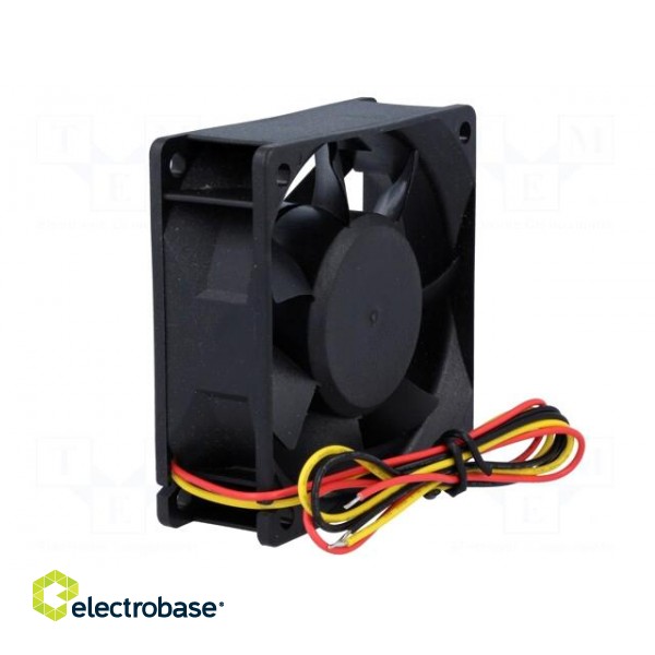 Fan: DC | axial | 24VDC | 70x70x25mm | 83.25m3/h | 45dBA | ball bearing image 5