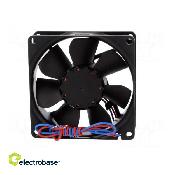 Fan: DC | axial | 24VDC | 80x80x25mm | 33m3/h | 12dBA | slide bearing image 7