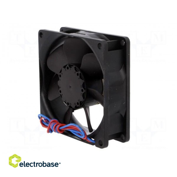 Fan: DC | axial | 24VDC | 80x80x25mm | 33m3/h | 12dBA | slide bearing image 8