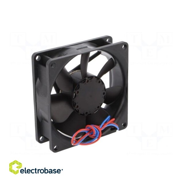 Fan: DC | axial | 24VDC | 80x80x25mm | 69m3/h | 32dBA | slide bearing фото 6