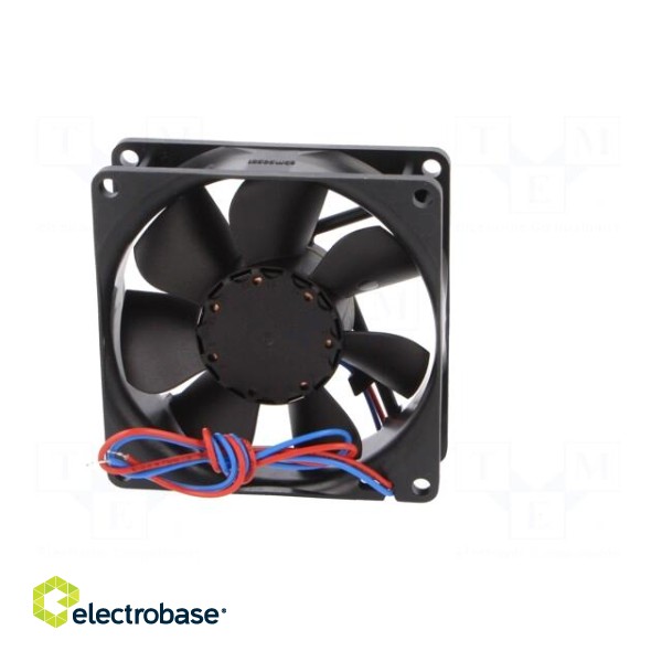 Fan: DC | axial | 24VDC | 80x80x25mm | 69m3/h | 32dBA | slide bearing image 7