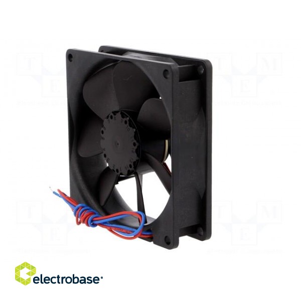 Fan: DC | axial | 92x92x25mm | 84m3/h | 32dBA | ball bearing | 2700rpm paveikslėlis 8