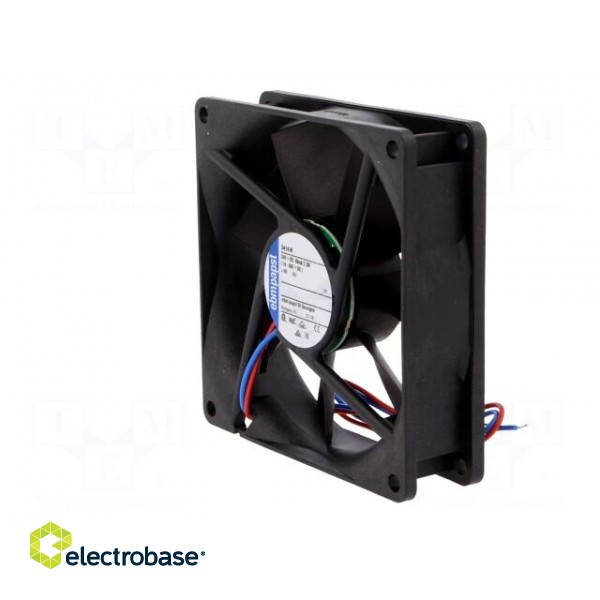 Fan: DC | axial | 92x92x25mm | 84m3/h | 32dBA | ball bearing | 2700rpm image 4