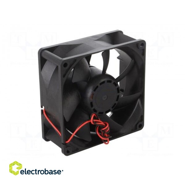 Fan: DC | axial | 24VDC | 92x92x38mm | 152.4m3/h | 43dBA | ball bearing image 6