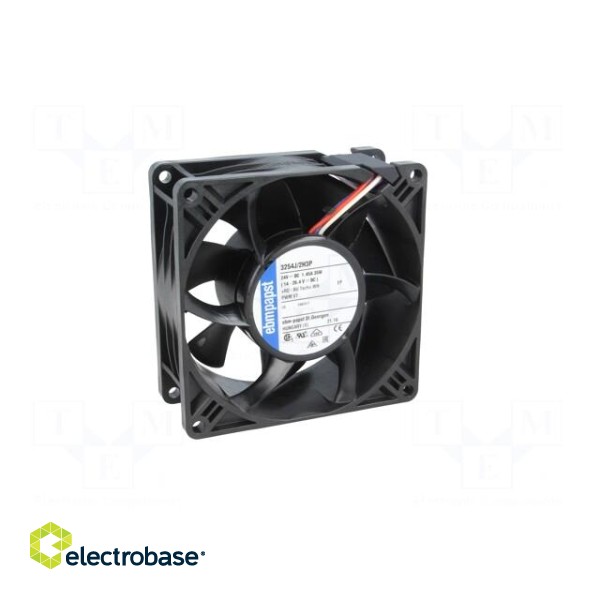 Fan: DC | axial | 24VDC | 92x92x38mm | 265.2m3/h | 64dBA | ball bearing image 2