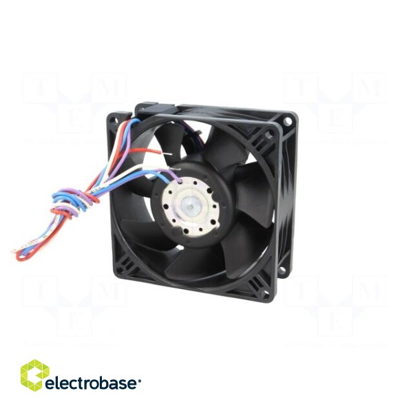 Fan: DC | axial | 24VDC | 92x92x38mm | 265.2m3/h | 64dBA | ball bearing image 7