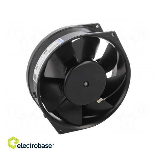 Fan: DC | axial | Ø150x55mm | 400m3/h | ball bearing | 3150rpm | IP20 image 1