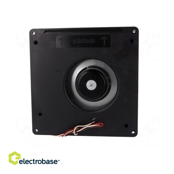 Fan: DC | blower | 180x180x40mm | 86.4m3/h | 58dBA | ball bearing image 7