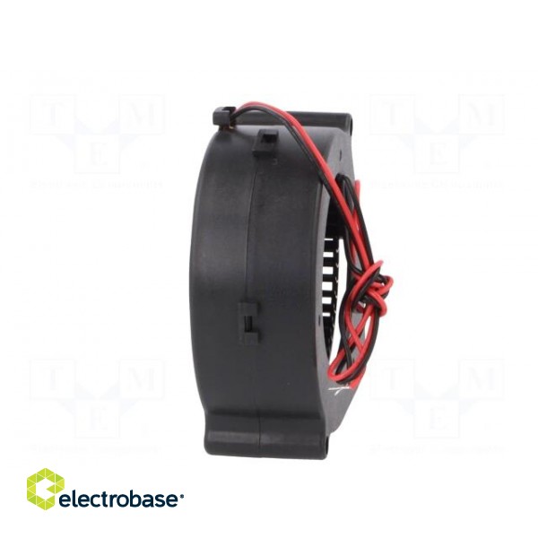 Fan: DC | blower | 24VDC | 75x75x30mm | 18.35m3/h | 32.9dBA | 2400rpm image 5