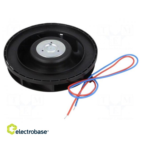 Fan: DC | radial | 12VDC,24VDC | Ø100x25mm | 85m3/h | 66dBA | 5400rpm image 2