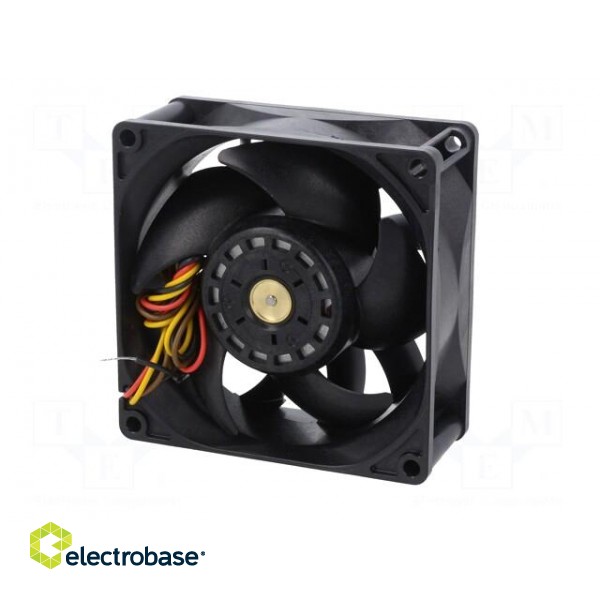 Fan: DC | axial | 48VDC | 92x92x38mm | 240m3/h | 63dBA | ball bearing фото 7