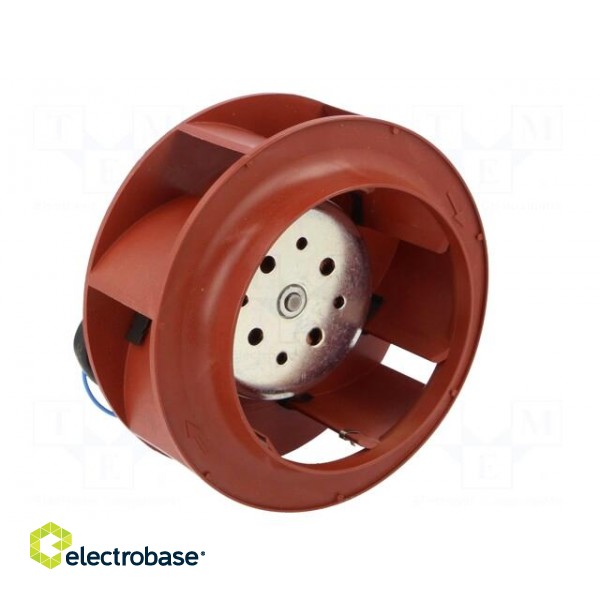 Fan: DC | radial | 48VDC | Ø133x91mm | 559m3/h | ball bearing | 6000rpm image 2