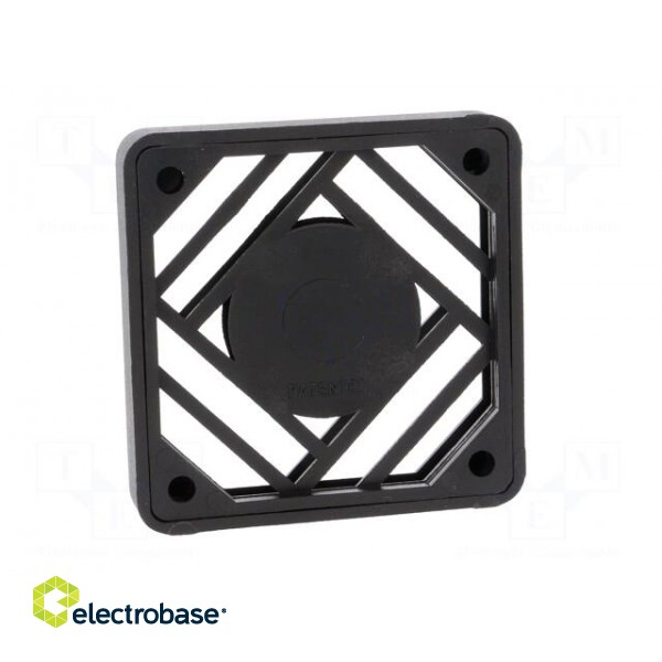 Guard | 60x60mm | Mat: plastic | Mounting: screw | A: 60mm | B: 6mm | D: 64mm image 6