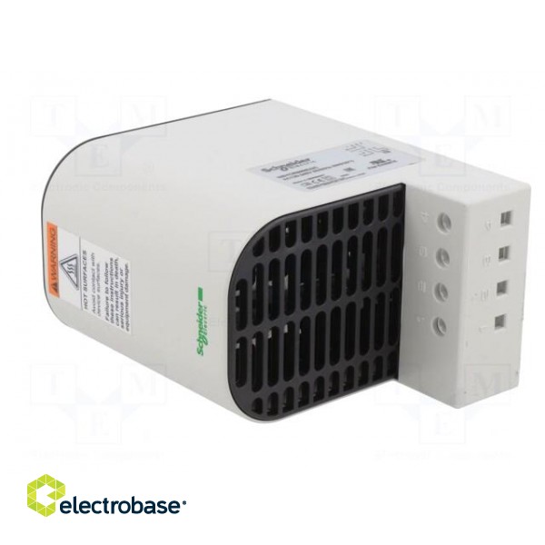 Blower heater | 90W | 110÷250V | IP20 | for DIN rail mounting image 2