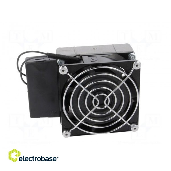 Blower heater | 100W | IP20 | for DIN rail mounting | 80x112x47mm image 5